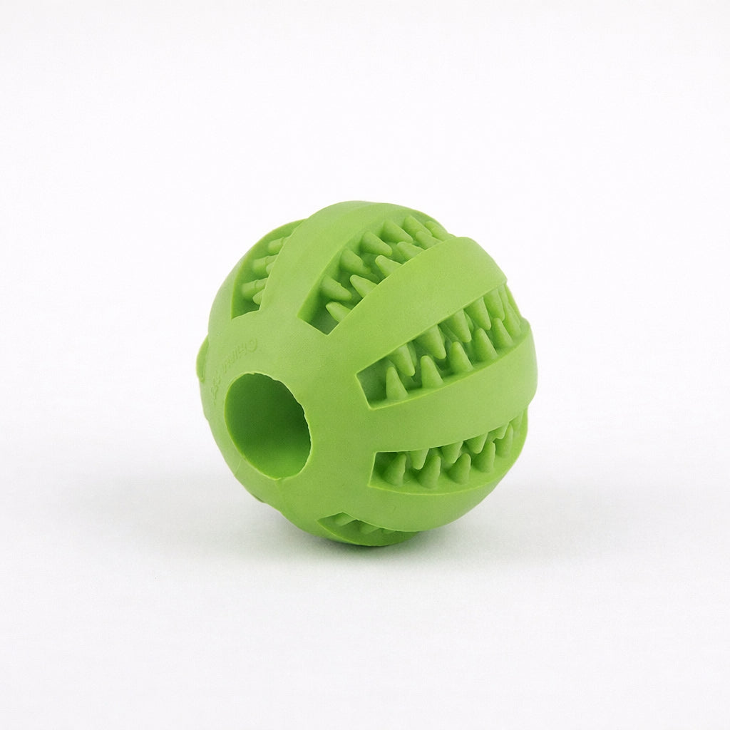 Futter-Kau-Ball in Grün