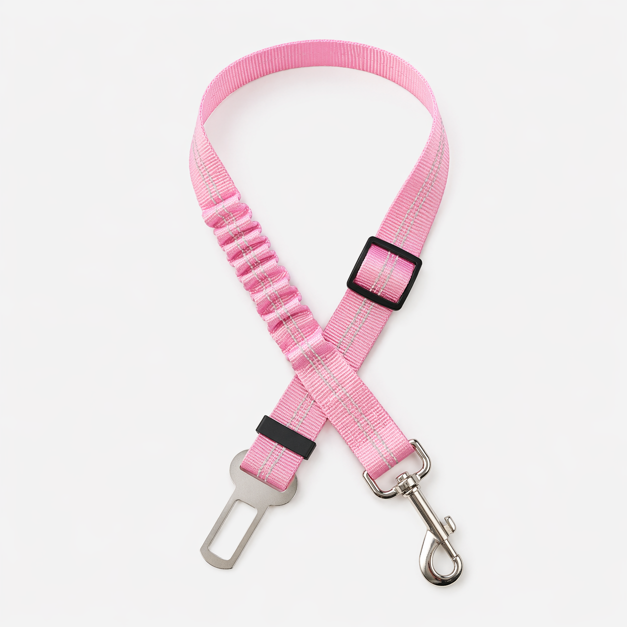 Hunde Anschnallgurt in Pink