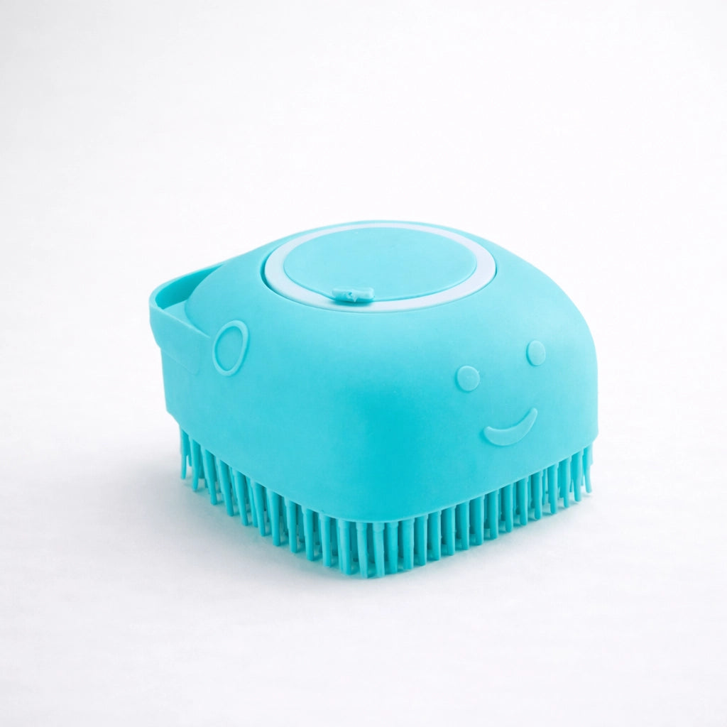 Shampoo-Bürste in Blau