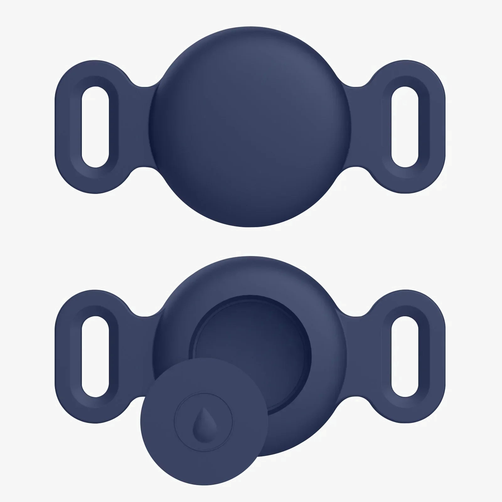 Halterung kompatibel mit AirTag in Marineblau