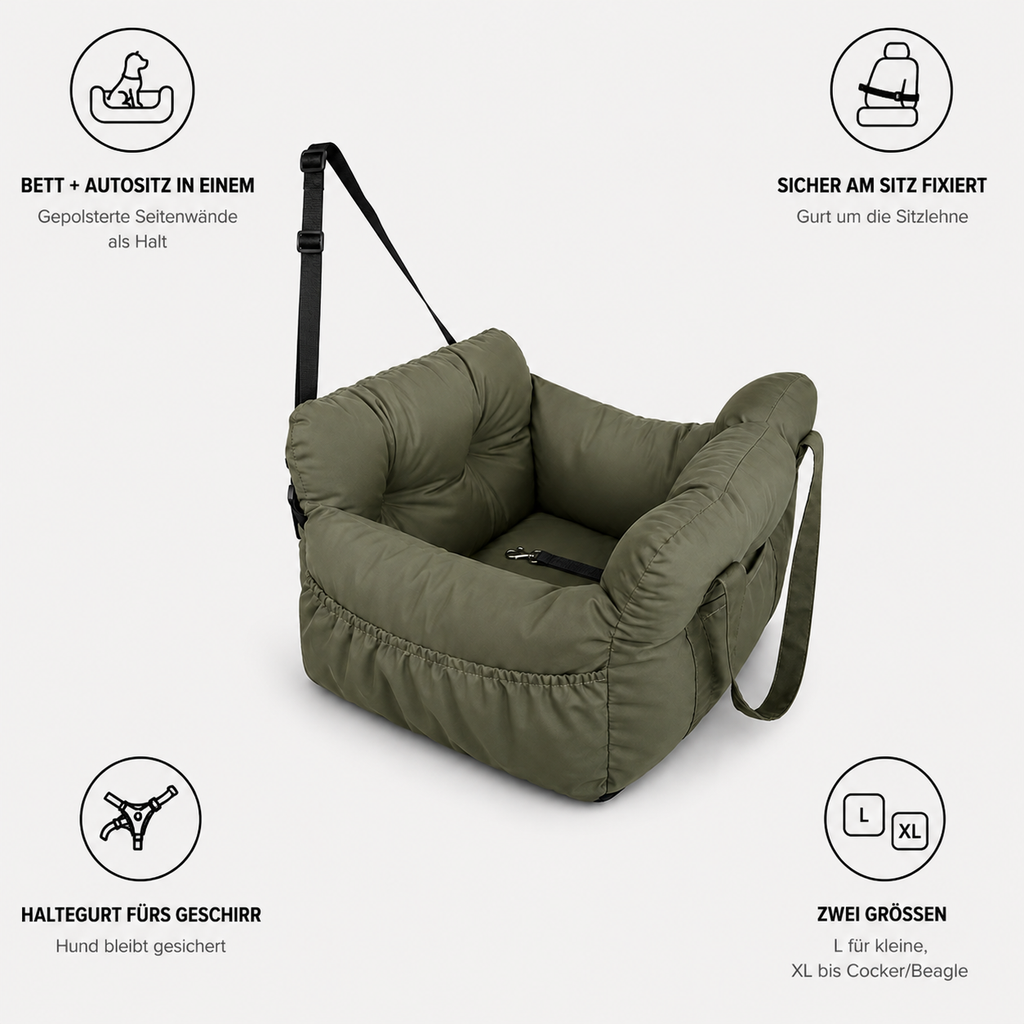 Hundebett fürs Auto