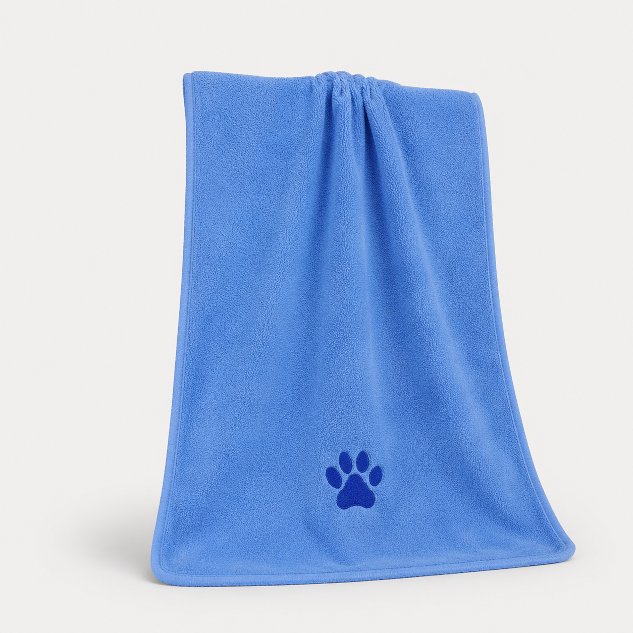 Hundehandtuch aus Mikrofaser in Blau