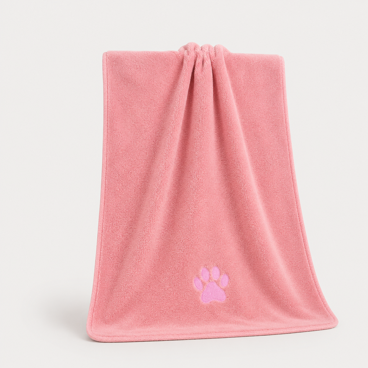 Hundehandtuch aus Mikrofaser in Rosa