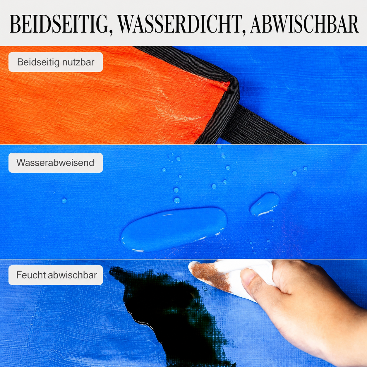 Kofferraumschutz Hund – beidseitig nutzbar, wasserabweisend und abwischbar