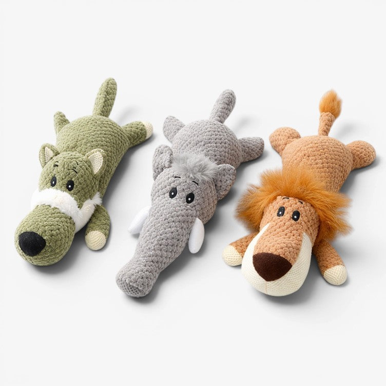 Kuscheltier für Hunde mit Quietschfunktion