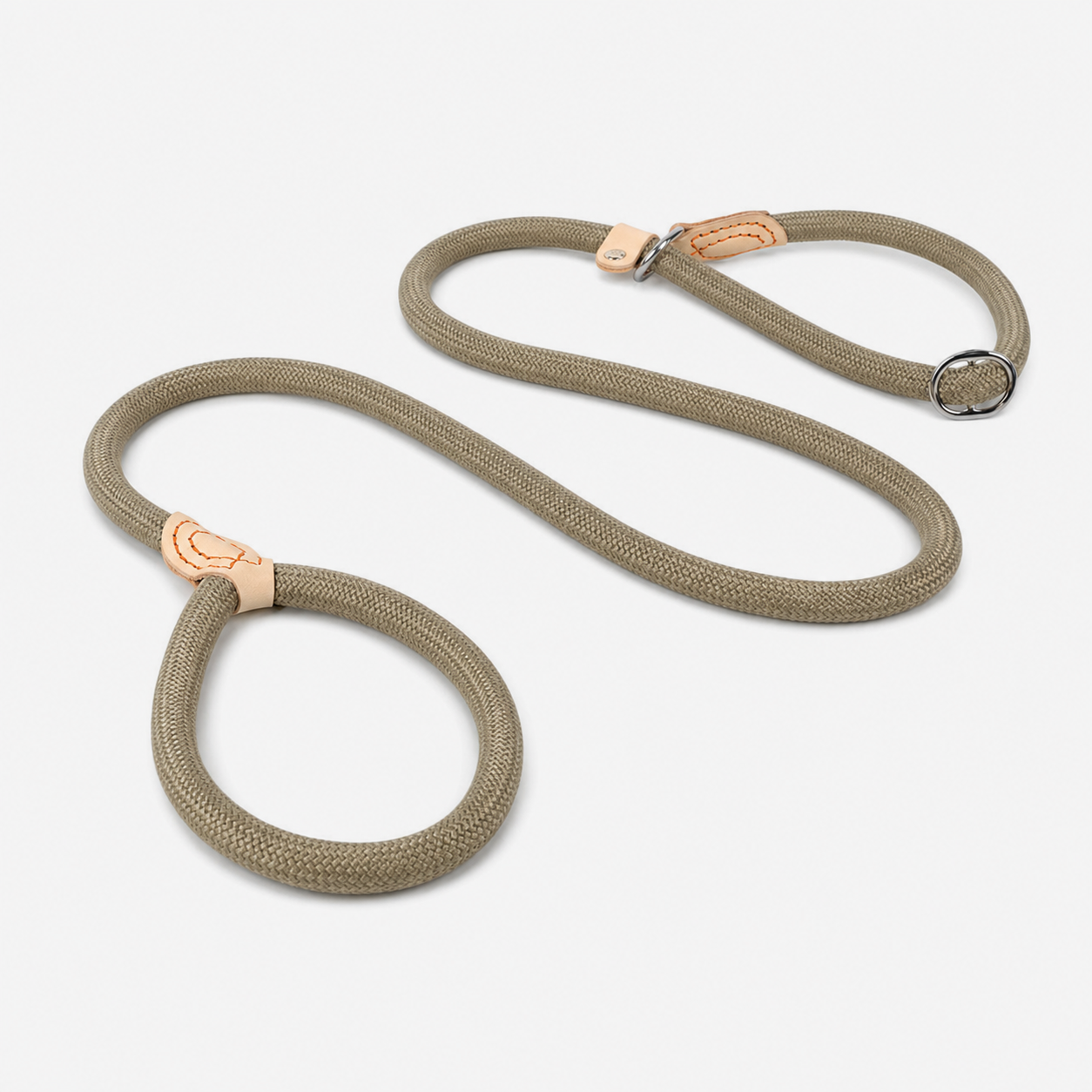 Retrieverleine in Khaki
