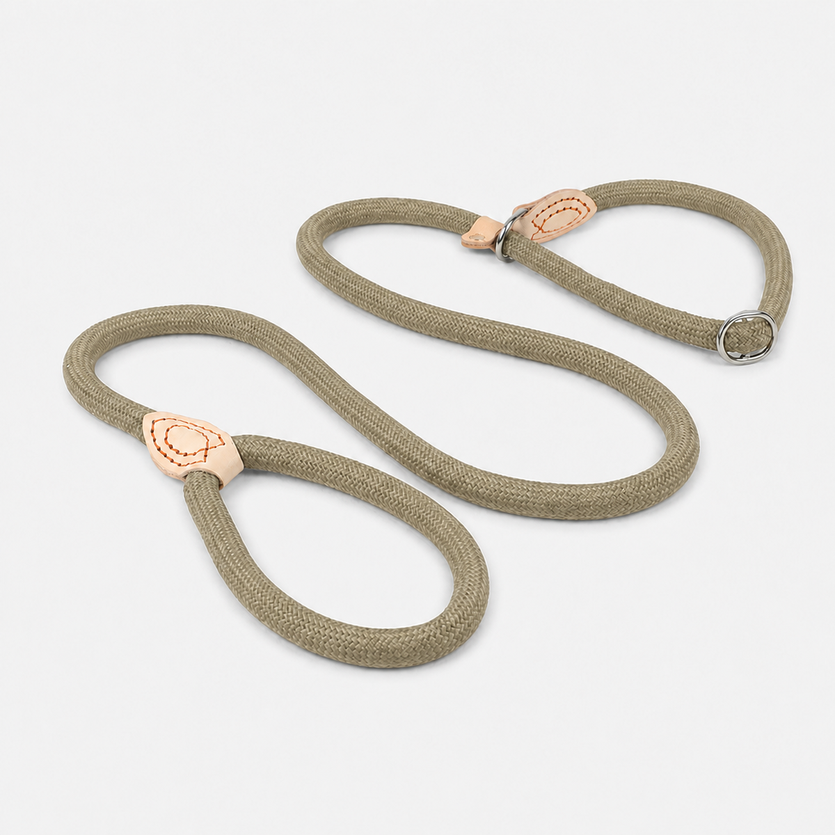 Retrieverleine in Khaki