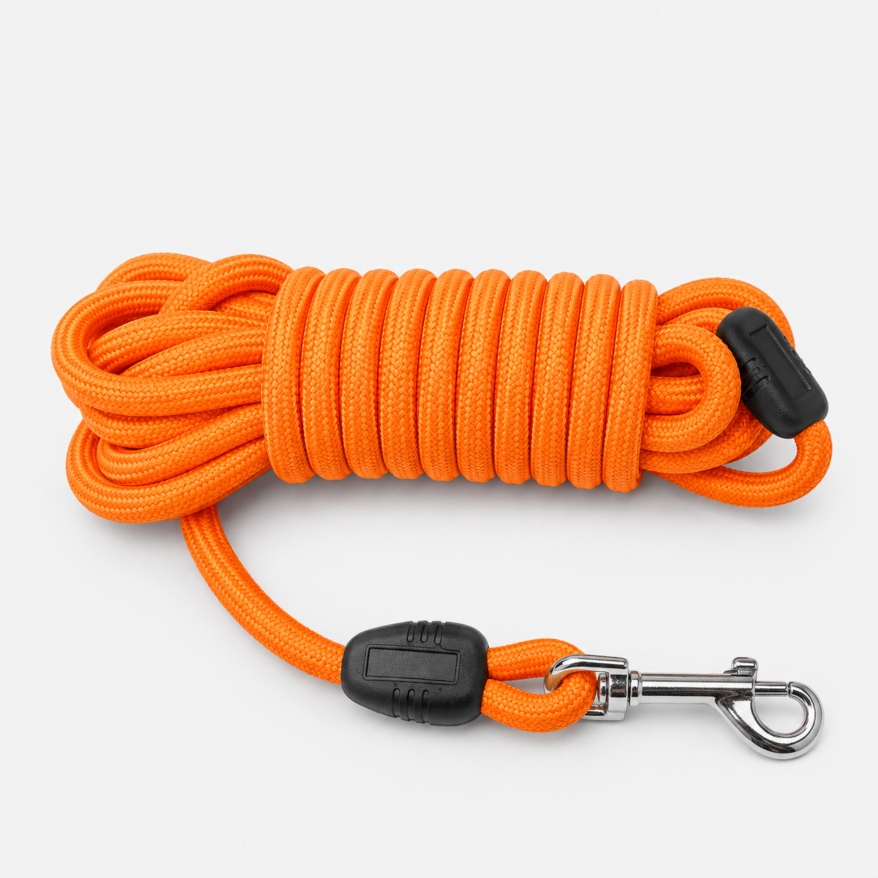 Schleppleine für Hunde in Orange