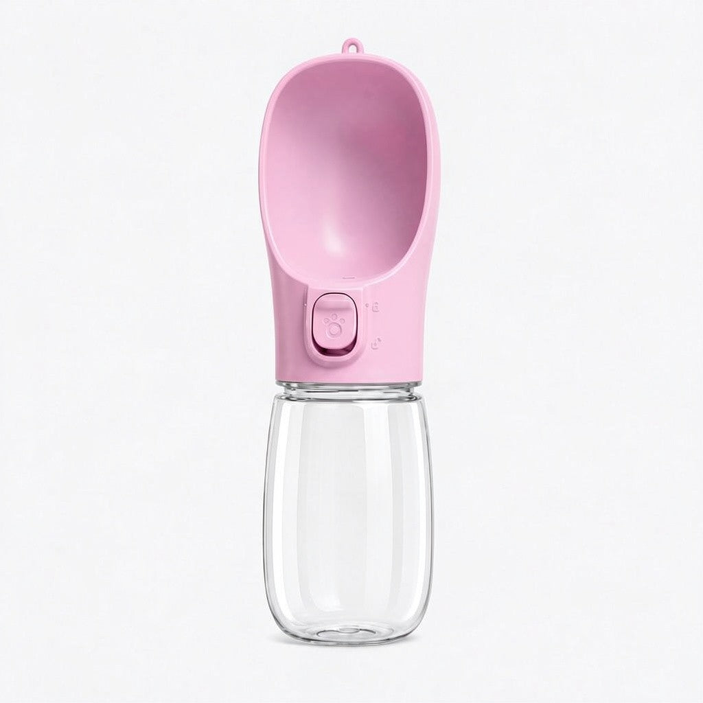 Trinkflasche für Hunde in Pink, 550 ml