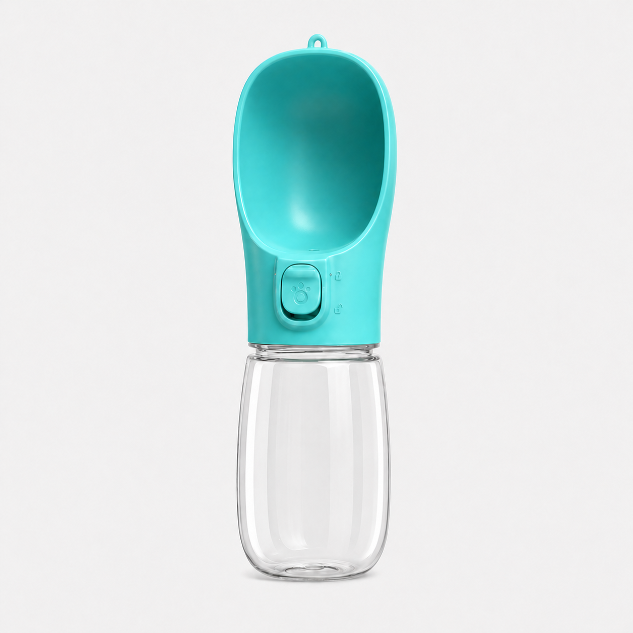 Trinkflasche für Hunde in Türkis, 550 ml